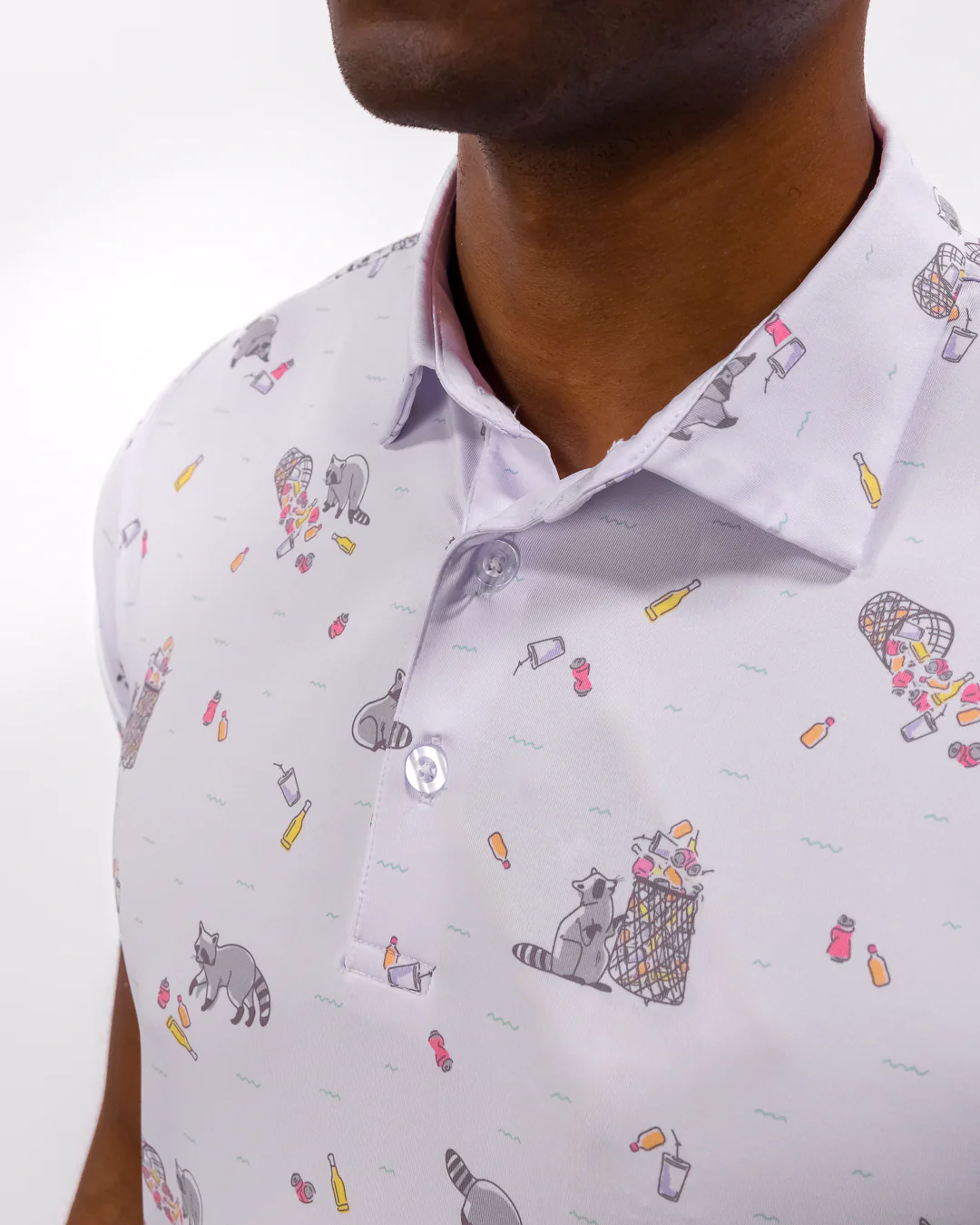 Bev Cart Bandit Men's Polo - Image 3