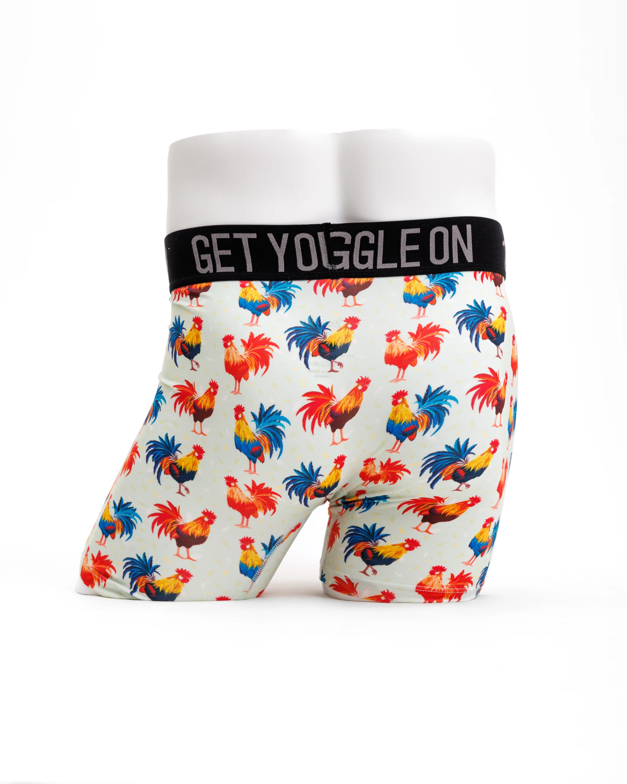 Cocky Rooster Men's Caddie Boxer Briefs - Image 3