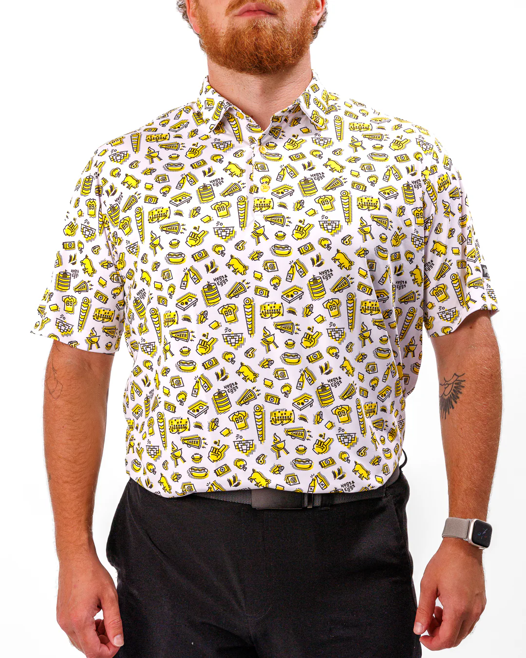 Iowa Game Day Men's Polo - Image 5