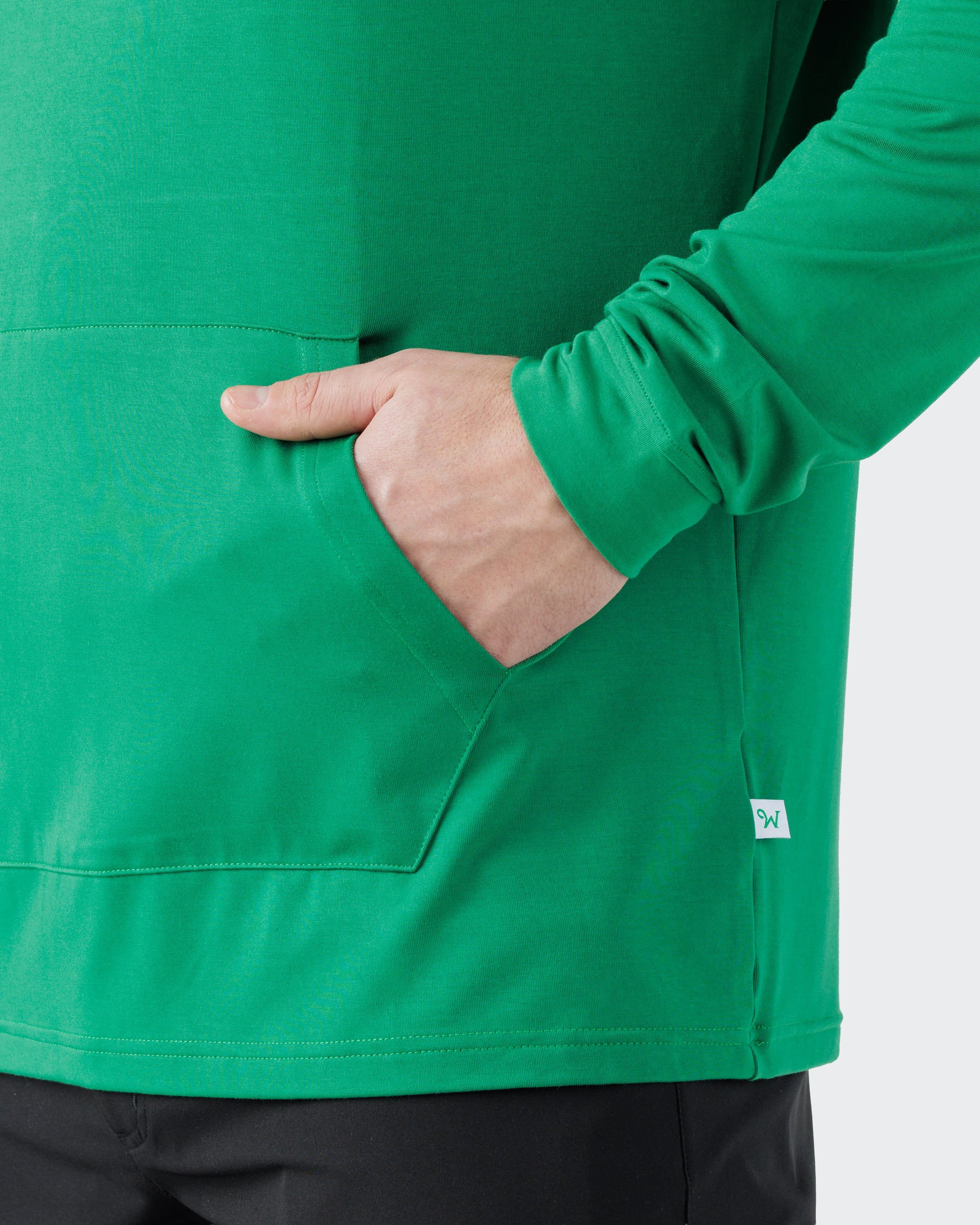 LinksLuxe Men's Hoodie - Champion Green - Azalea Collection - Image 5