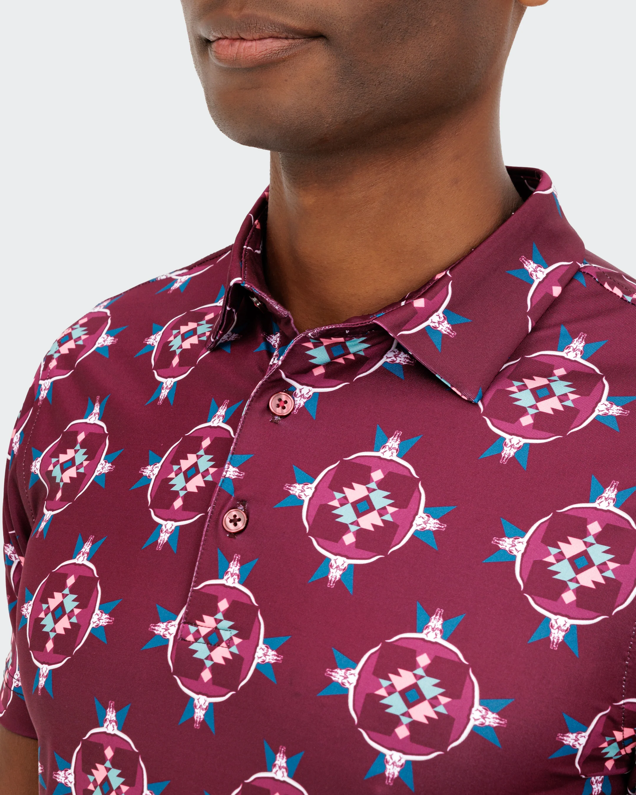 Longhorn Ledge Men's Polo - Image 3