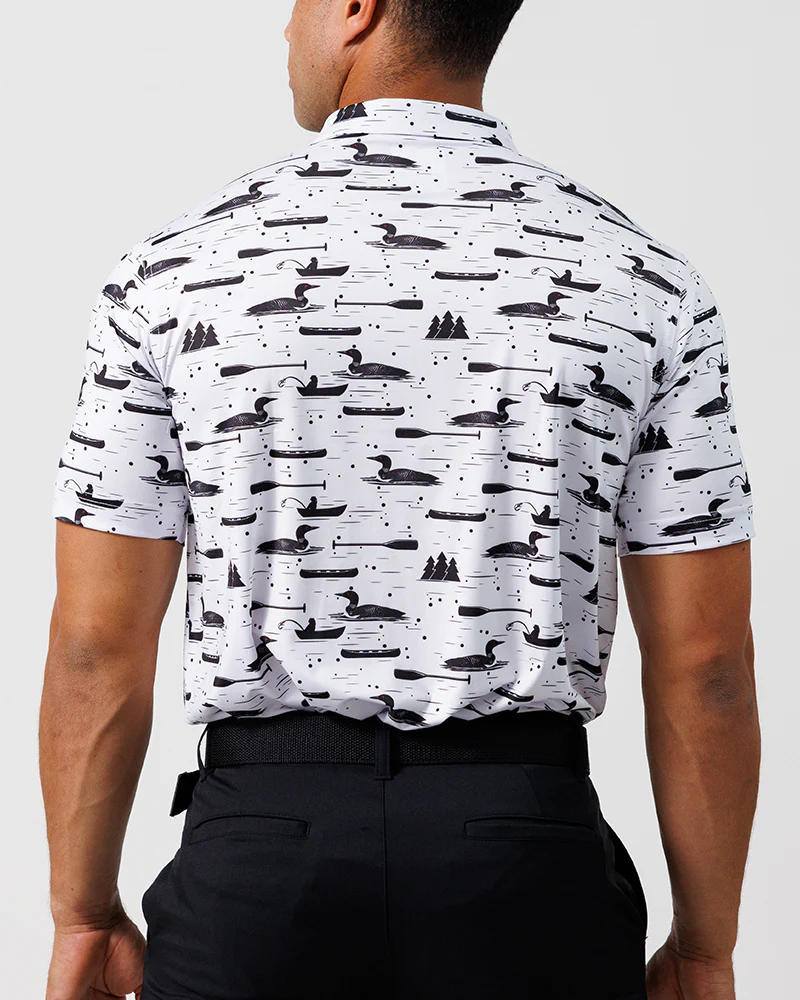 Loon Lake Men's Polo - Image 3