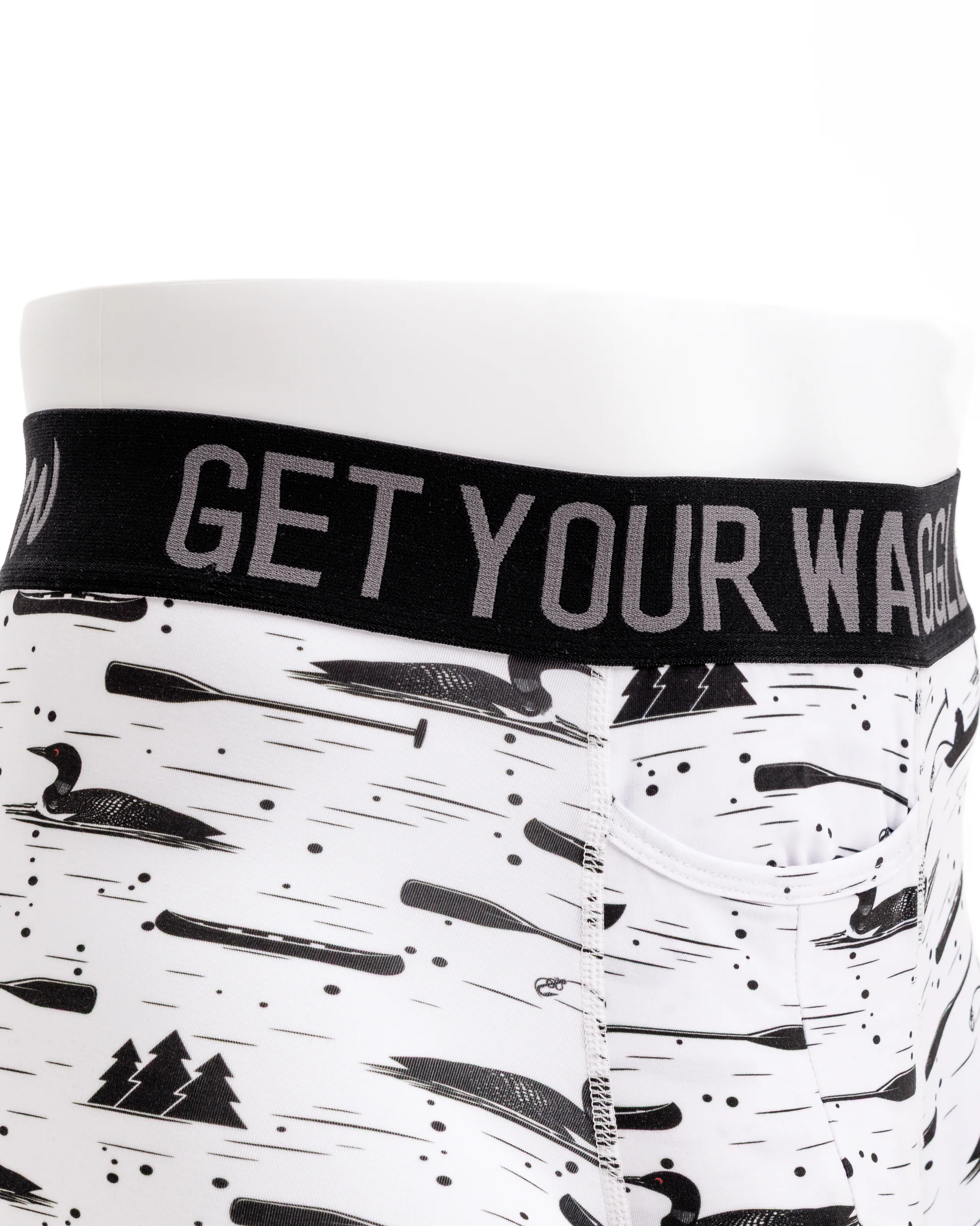 Loon Lake Men's Caddie Boxer Briefs - Image 4