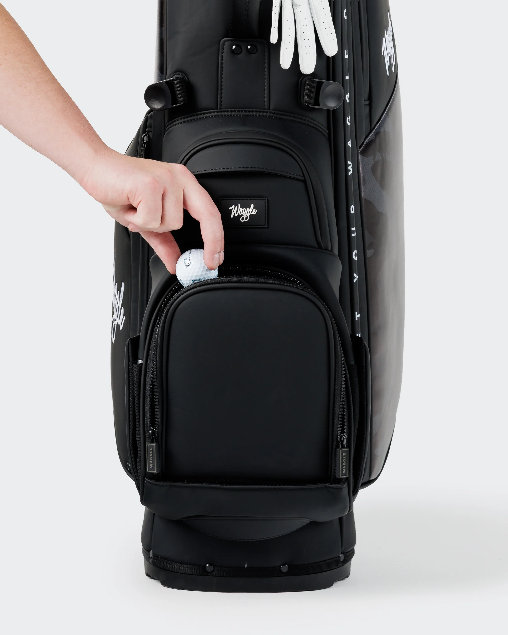 Members Hybrid Golf Bag - Black Bear Camo - Image 5