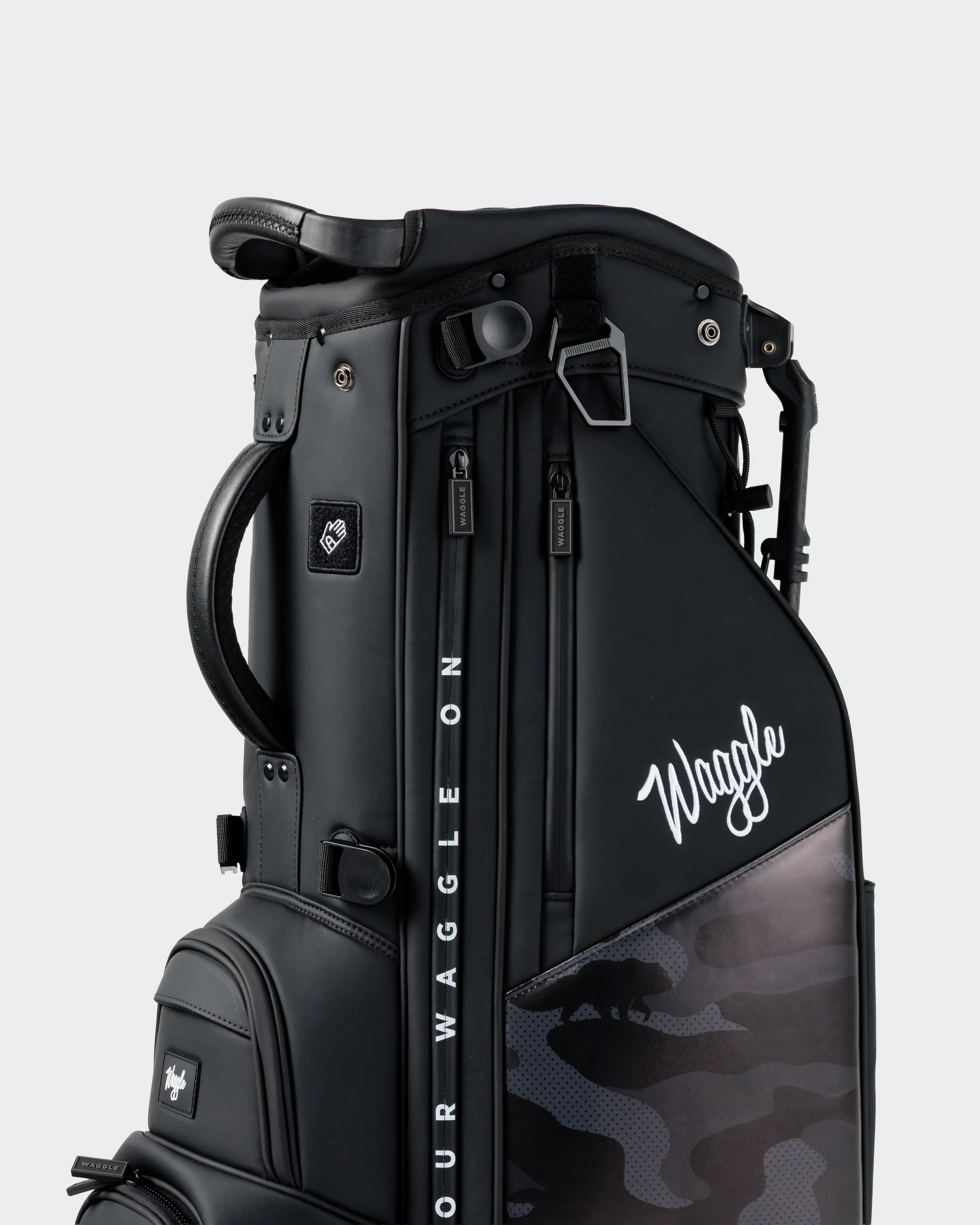 Members Hybrid Golf Bag - Black Bear Camo - Image 6