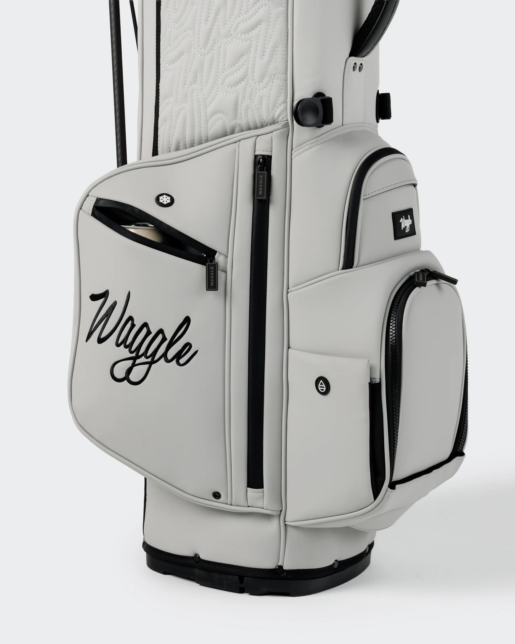 Members Hybrid Golf Bag - Stone - Image 7