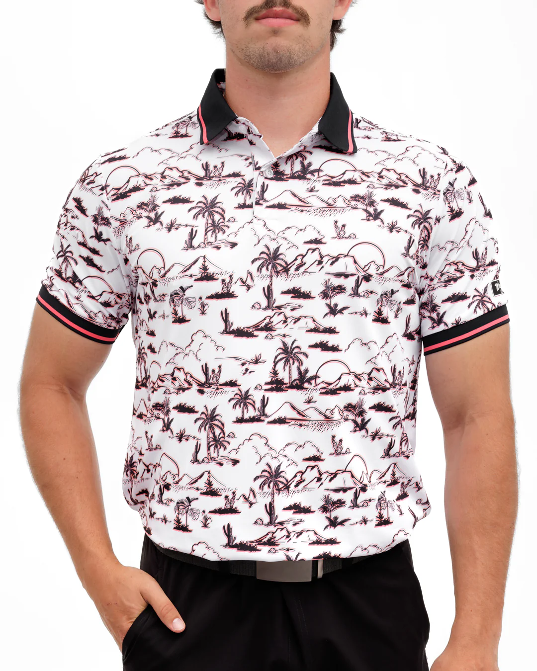 Mesa Men's Pique Polo - Image 5