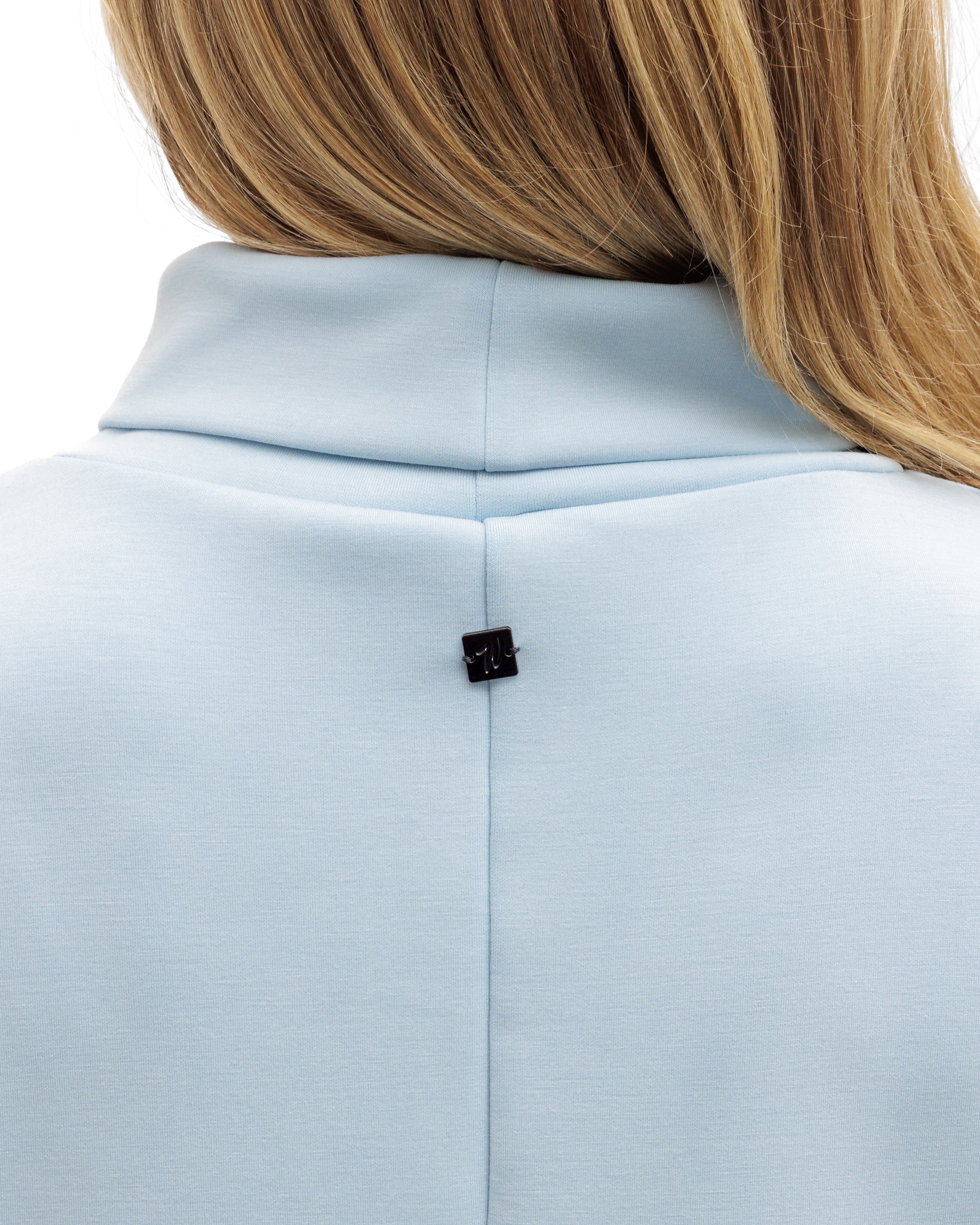 Plume Women's Funnel-Neck Sweatshirt - Breeze - Image 7