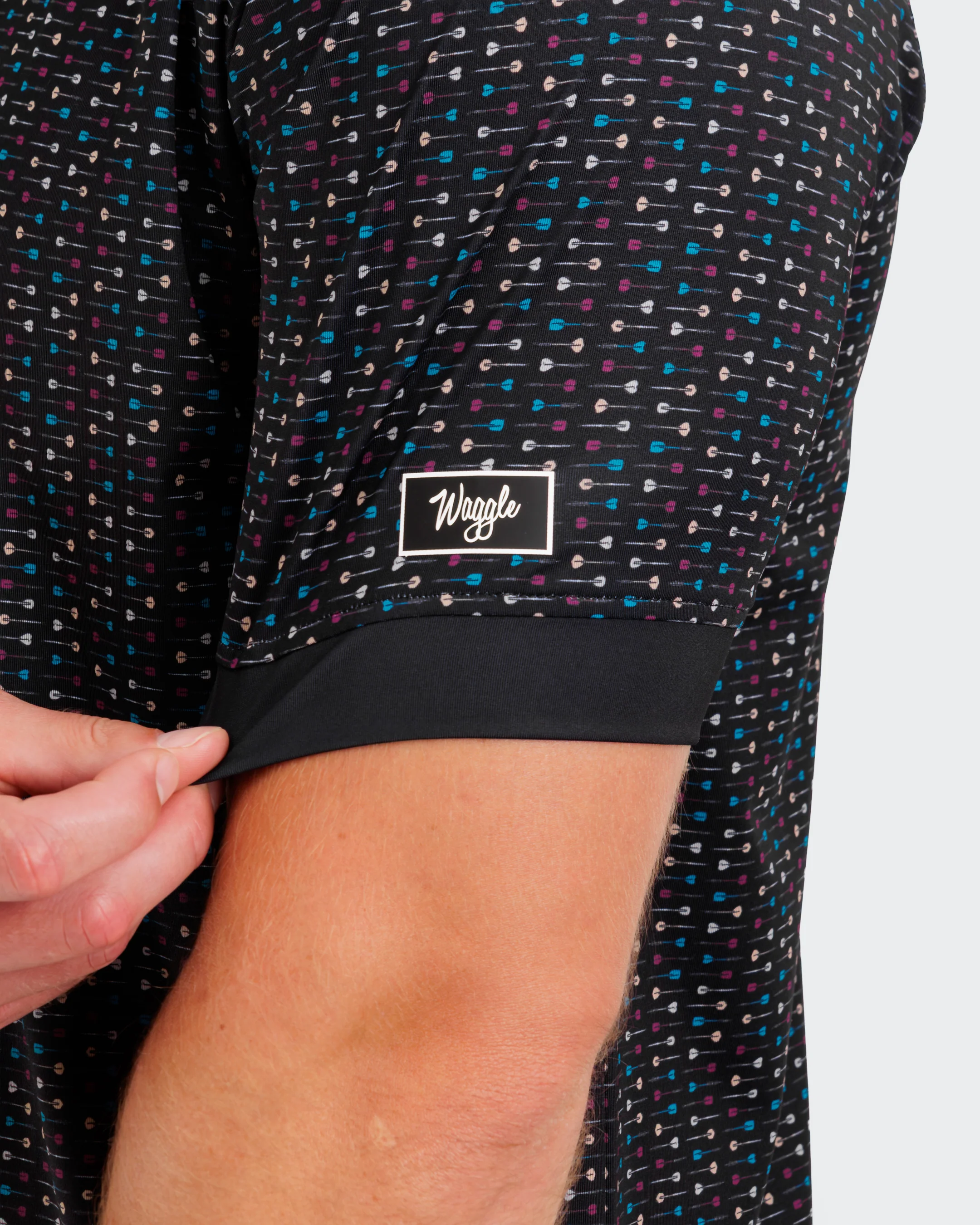 Throwing Darts Men's Polo - Image 6