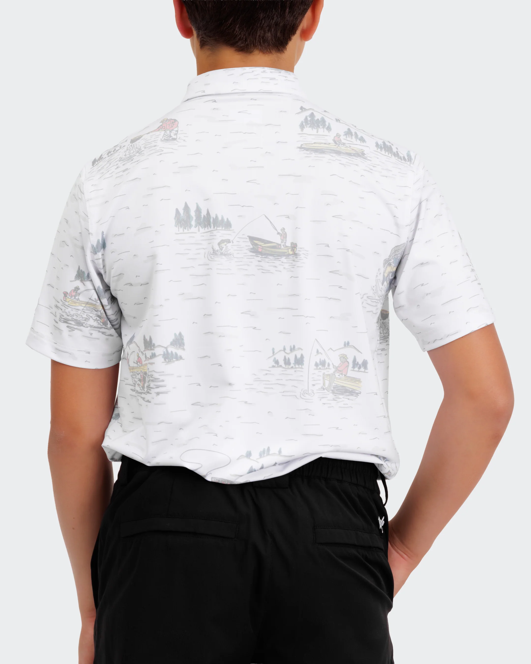 Tight Lines Boy's Polo - Image 5