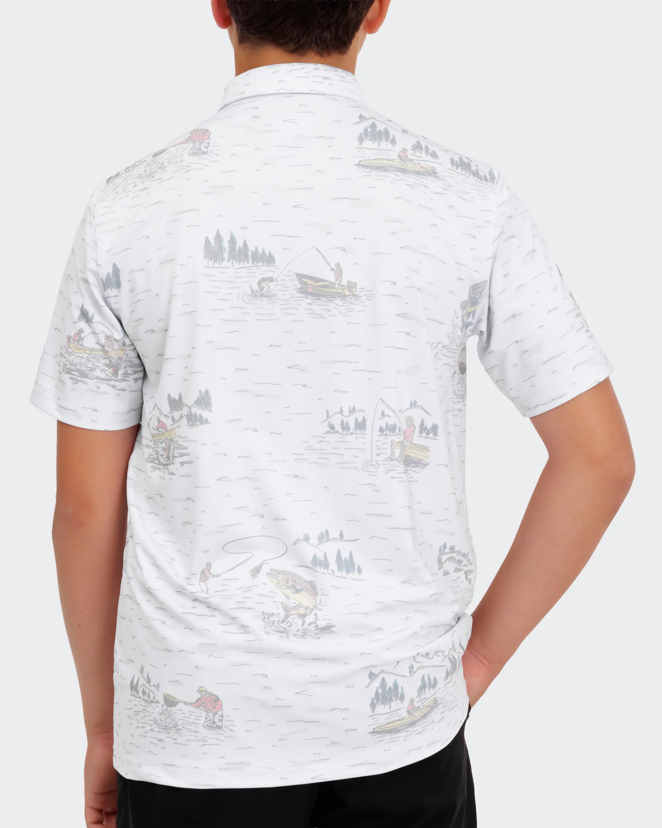 Tight Lines Boy's Polo - Image 6