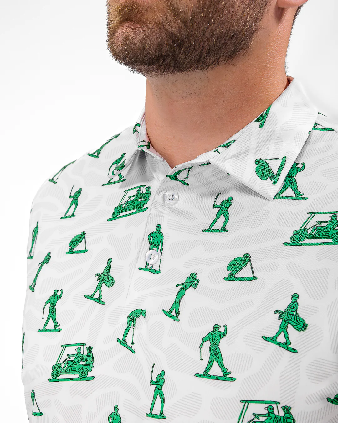Toy Golfers Men's Polo - Image 3