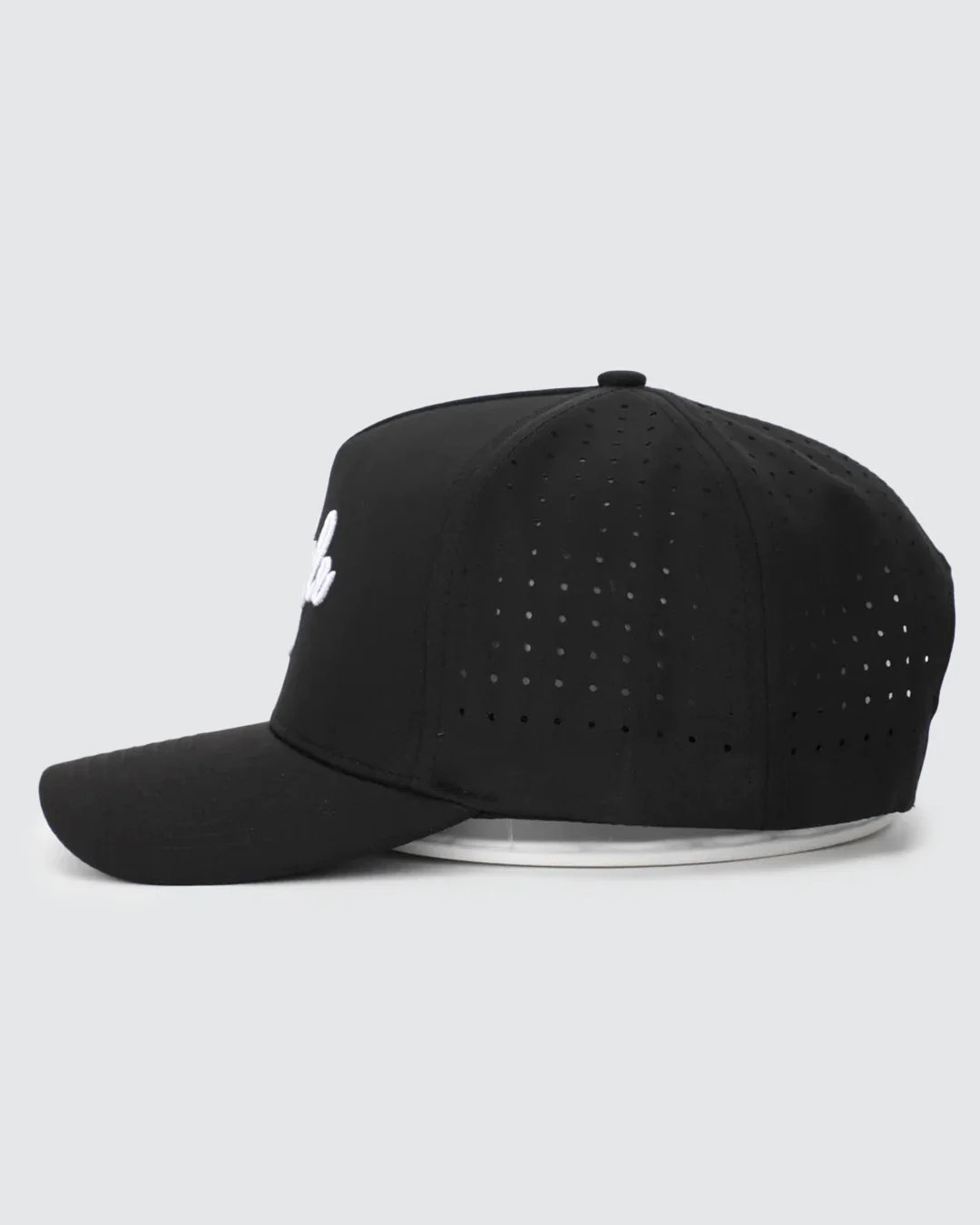 Waggle Brand Hat - Black - Image 3