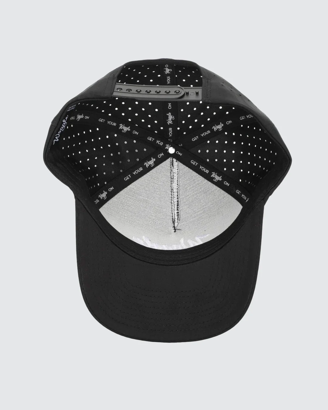 Waggle Brand Hat - Black - Image 6