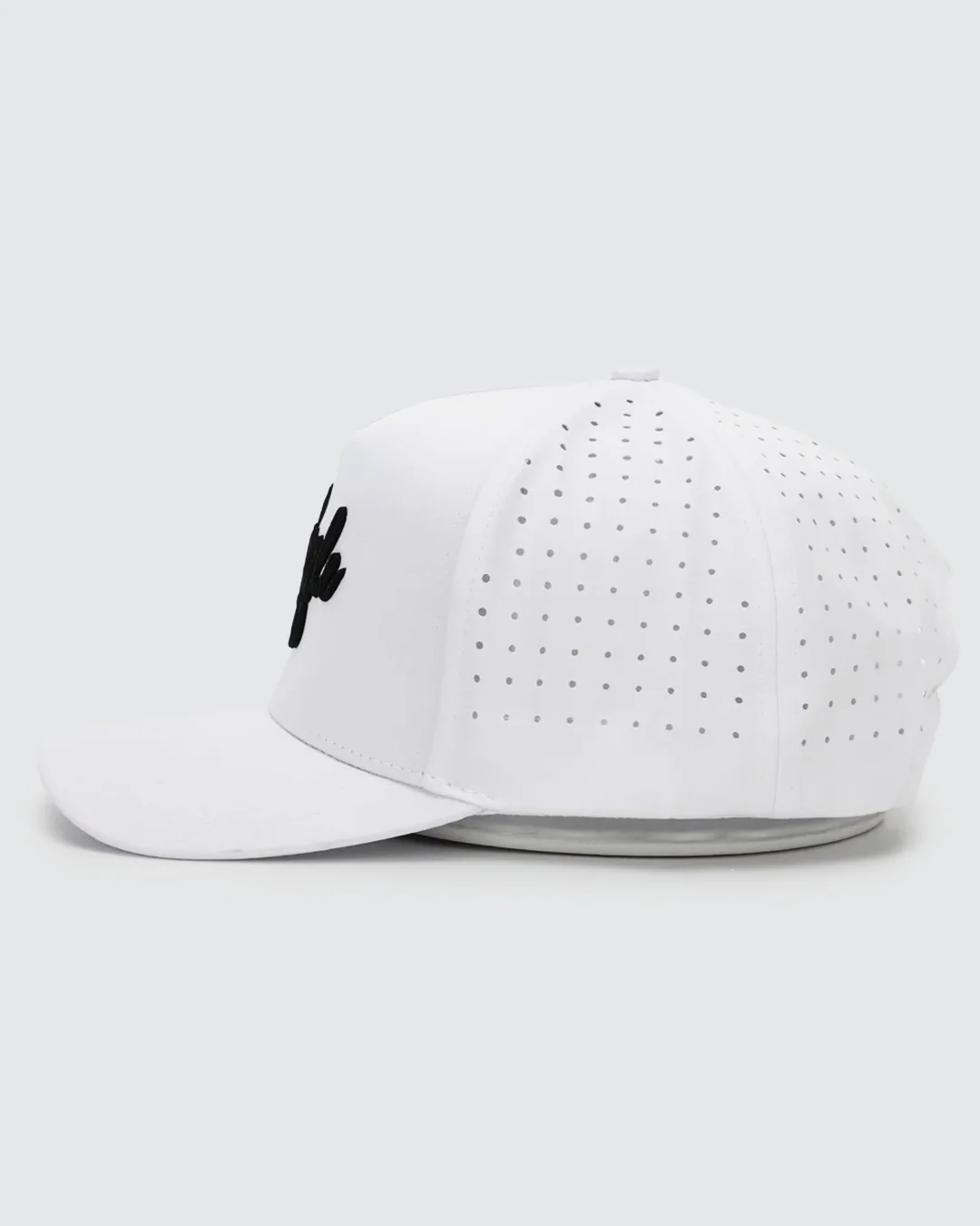 Waggle Brand Hat - White - Image 3