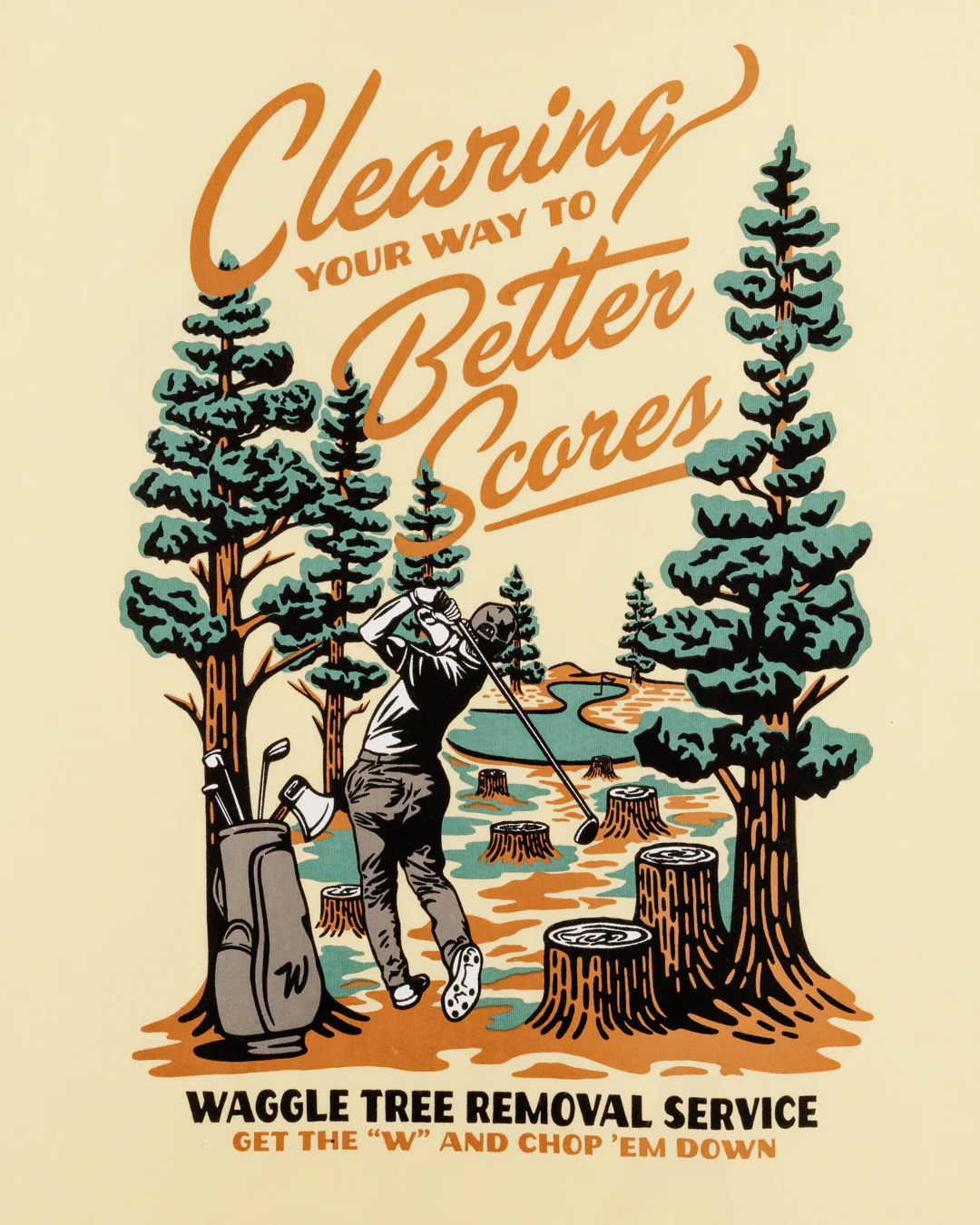 Waggle Tree Removal T-Shirt - Image 7