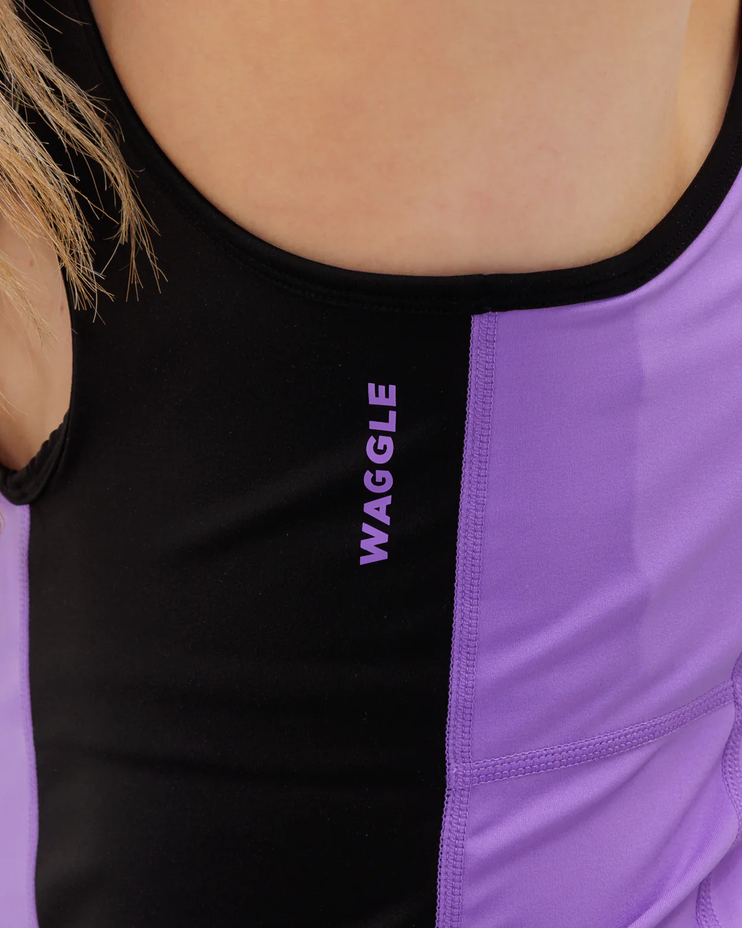 Women's Crossover Tank - Concord/Black - Image 5